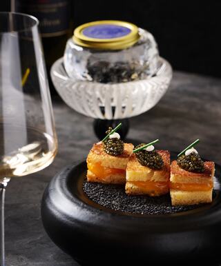 Caviar bite